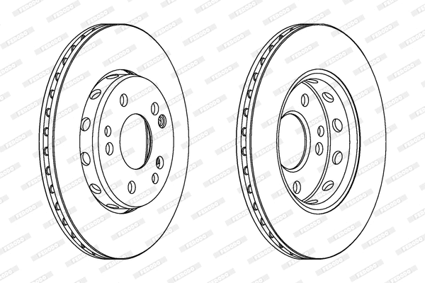 Brake Disc (DDF728)