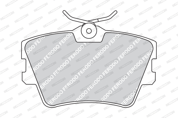 Brake Pad Set, disc brake (FDB1132)