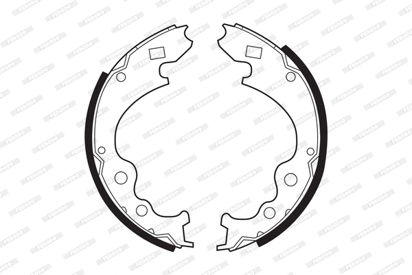 Brake Shoe Set (FSB245)