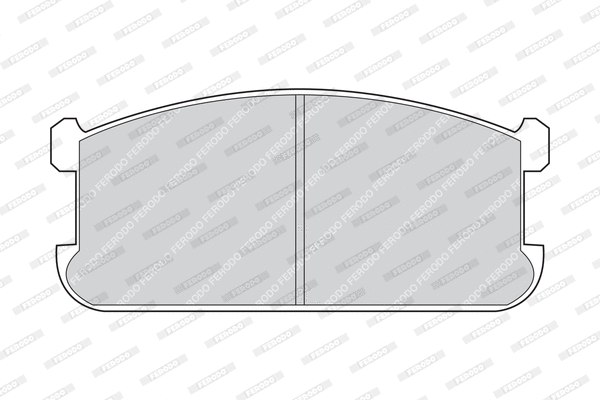 Brake Pad Set, disc brake (FDB230)