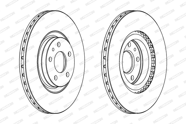 Brake Disc (DDF797)