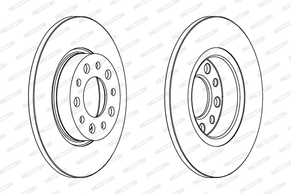 Brake Disc (DDF1450)