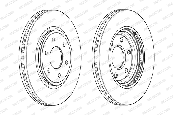 Brake Disc (DDF1761)
