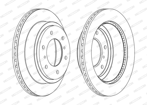 Brake Disc (DDF1385C)