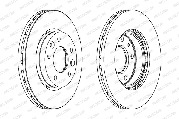 Brake Disc (DDF1460)
