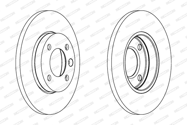 Brake Disc (DDF103)