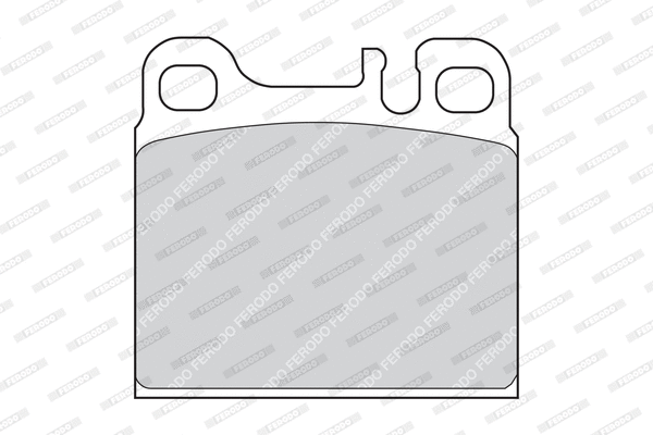 Brake Pad Set, disc brake (FDB645)