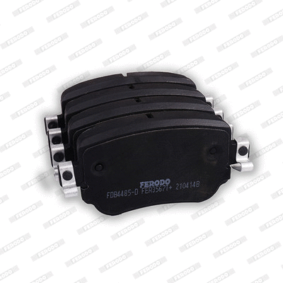 Brake Pad Set, disc brake (FDB4485-D)