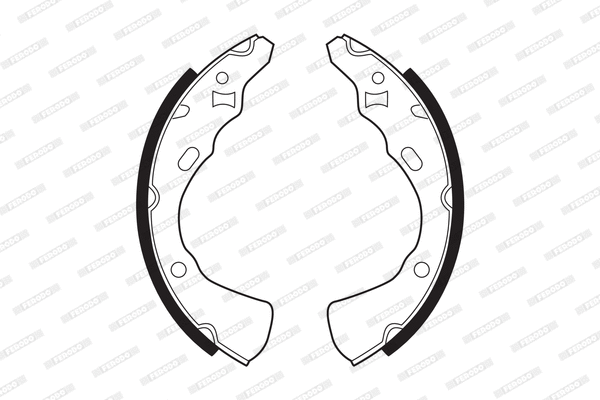 Brake Shoe Set (FSB264)