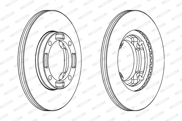Brake Disc (DDF622)