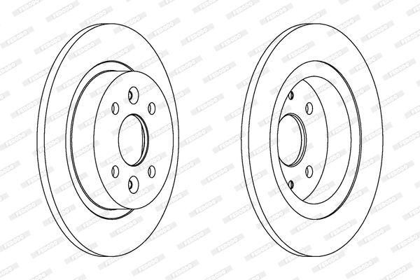 Brake Disc (DDF1600)