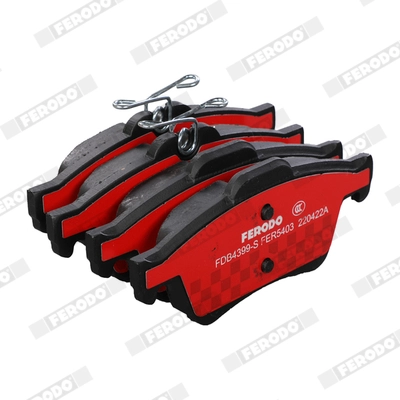 Brake Pad Set, disc brake (FDB4399-S)
