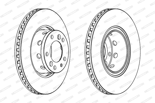 Brake Disc (DDF771)