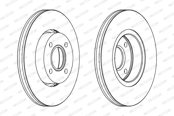 Brake Disc (DDF801)