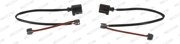 Warning Contact, brake pad wear