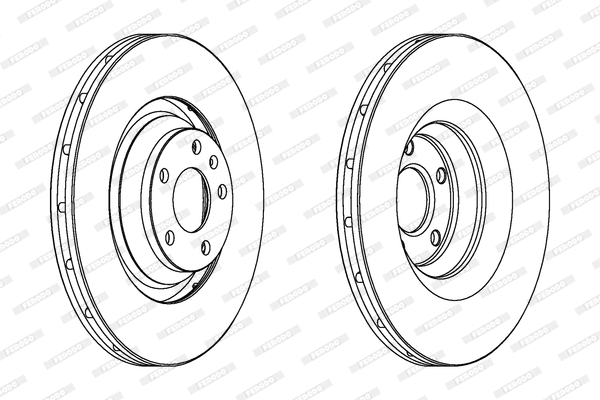 Brake Disc (DDF1238)