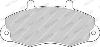 Brake Pad Set, disc brake (FVR700)