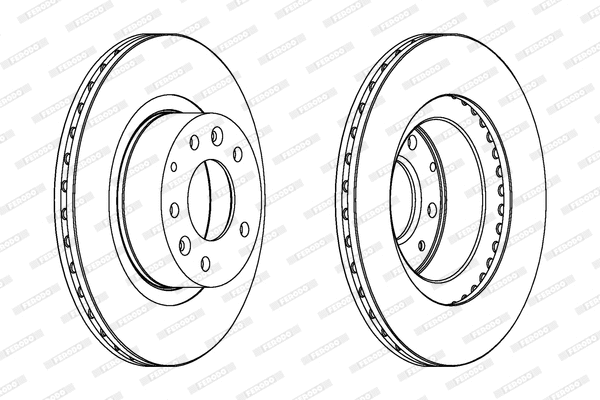 Brake Disc (DDF736)