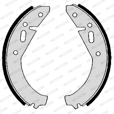 Brake Shoe Set (FSB120)