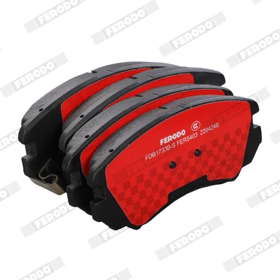Brake Pad Set, disc brake (FDB1733B-S)