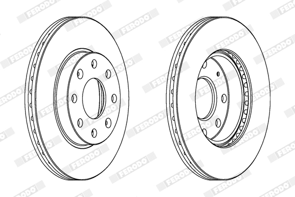 Brake Disc (DDF2336X)