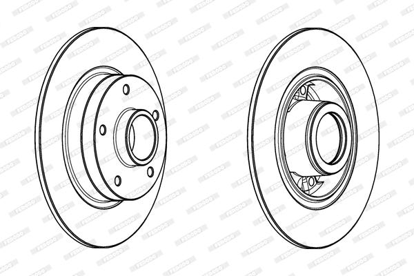 Brake Disc (DDF1732-1)