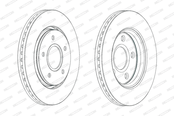 Brake Disc (DDF1807C)