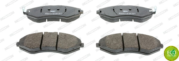 Brake Pad Set, disc brake (FDB1905)