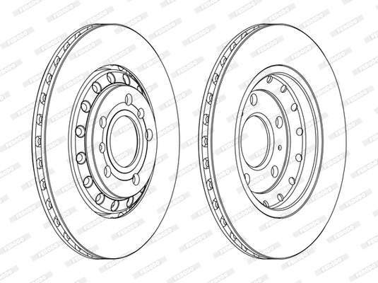 Brake Disc (DDF1934C-D)