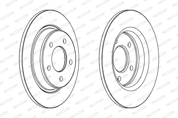Brake Disc (DDF1546)