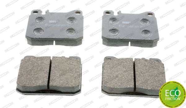 Brake Pad Set, disc brake (FDB243)