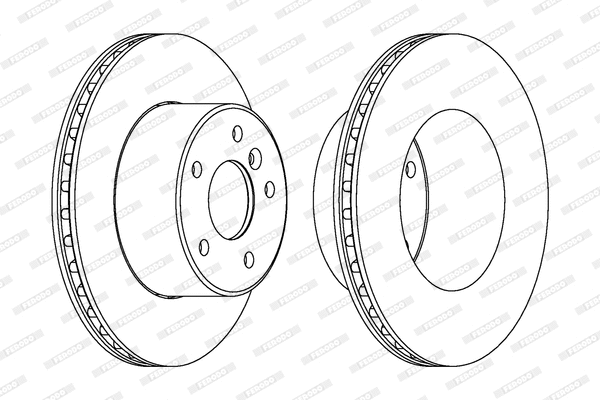 Brake Disc (DDF1379)