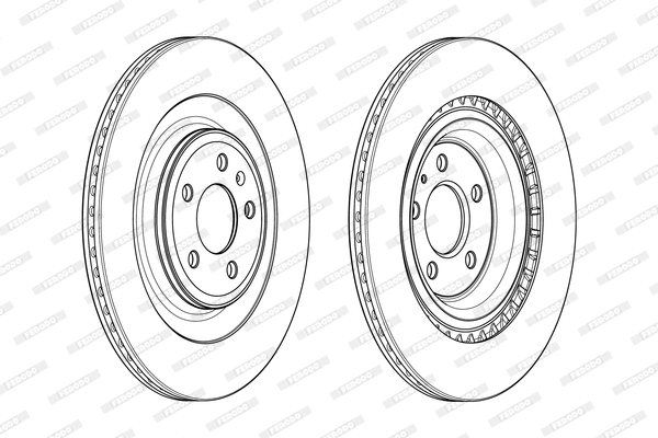 Brake Disc (DDF1990C)