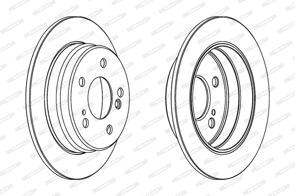 Brake Disc (DDF122)