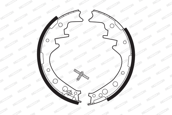 Brake Shoe Set (FSB184)
