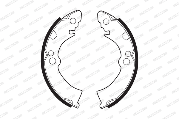 Brake Shoe Set (FSB179)