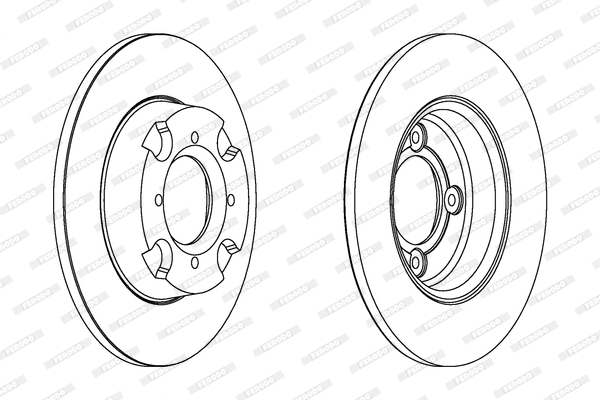 Brake Disc (DDF111)