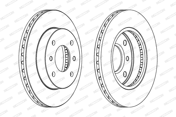 Brake Disc (DDF234)