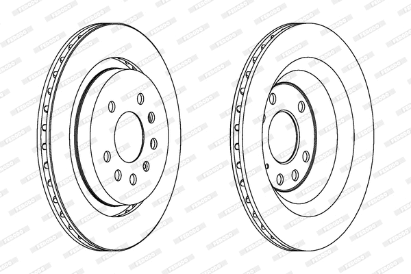 Brake Disc (DDF1289)