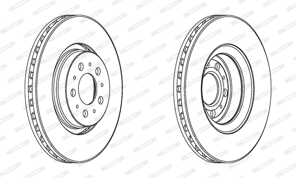 Brake Disc (DDF1898)