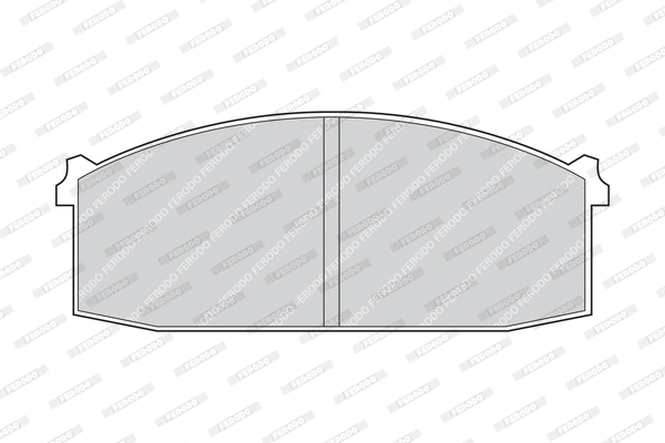 Brake Pad Set, disc brake (FDB225)