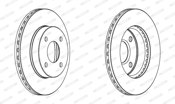 Brake Disc (DDF1884)
