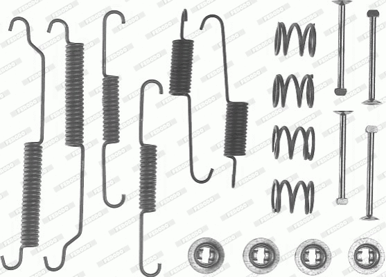 Accessory Kit, brake shoes (FBA30)