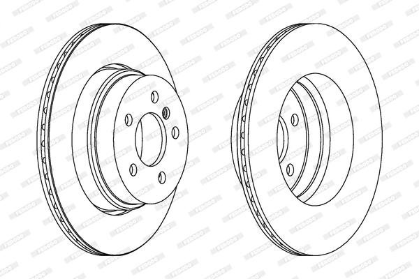 Brake Disc (DDF1583C-1)