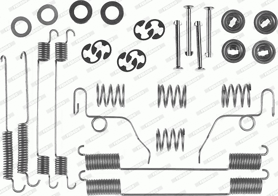 Accessory Kit, brake shoes (FBA40)
