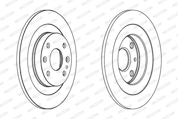 Brake Disc (DDF523)