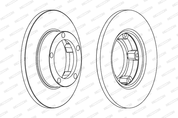 Brake Disc (DDF061)