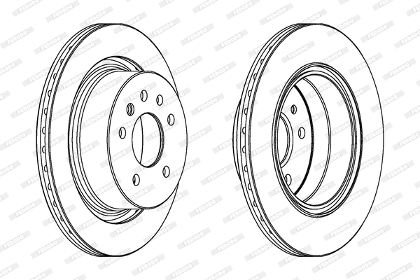 Brake Disc (DDF1366)