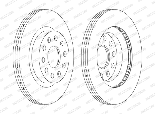 Brake Disc (DDF1223P-D)