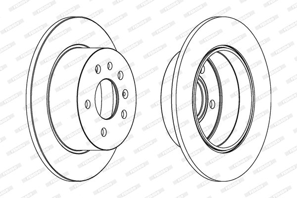 Brake Disc (DDF239)